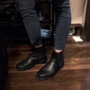 Rustic Chisel Toe Blundstones